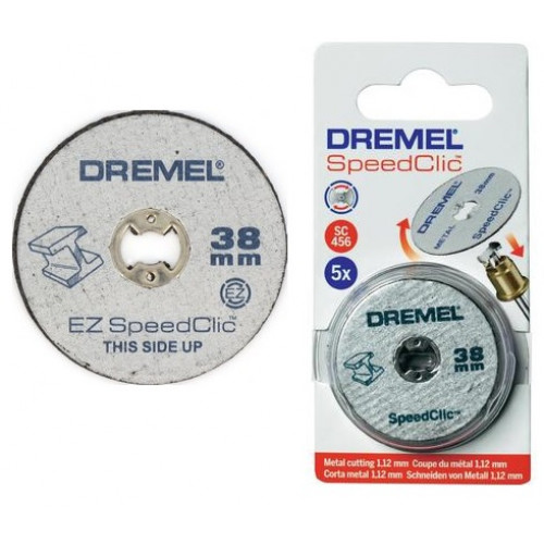 DREMEL  SpeedClic  pjovimo diskai (SC456), 5 vnt.